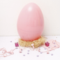 Large Pink 30cm Refillable Easter Egg