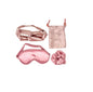 Pink Silk Eyemask set